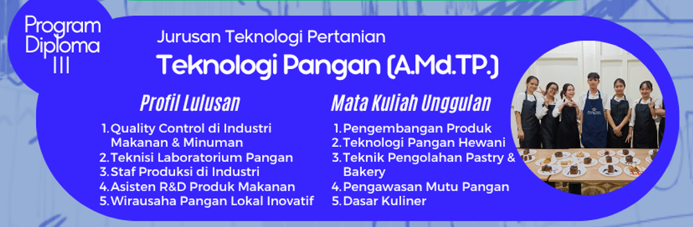 D3 - Teknologi Pangan